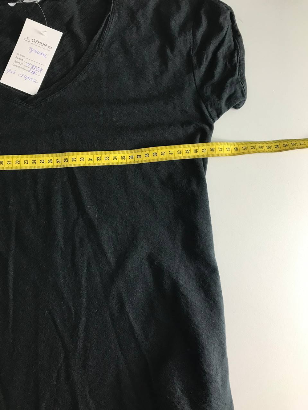 Футболка-туника Treads практичная, маркировка XS, визуально 42 размер