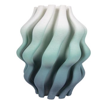 Декоративная ваза 10264V/S зелёный градиент Amalfi LOFT IT