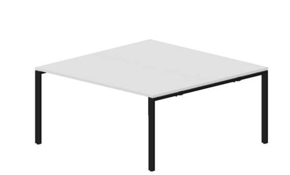 Составной стол Strike на 2 рабочих места 1580х1566х750мм (4 громмета)