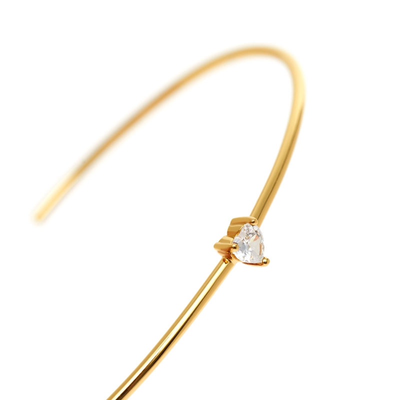 Браслет Крошечное Сердечко – Белый