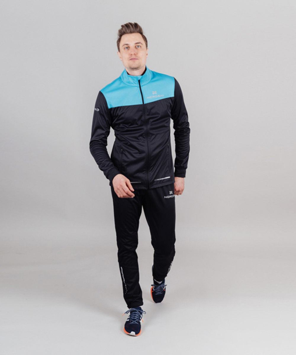 Куртка NORDSKI PRO Breeze/Black, разминочная