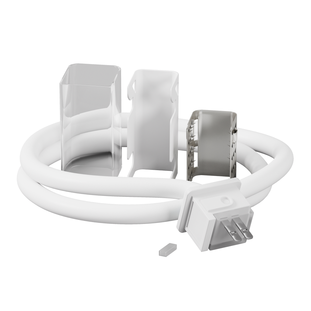 Коннектор питания для гибкого неона Maytoni 17x12 мм (выход прямой) 432012