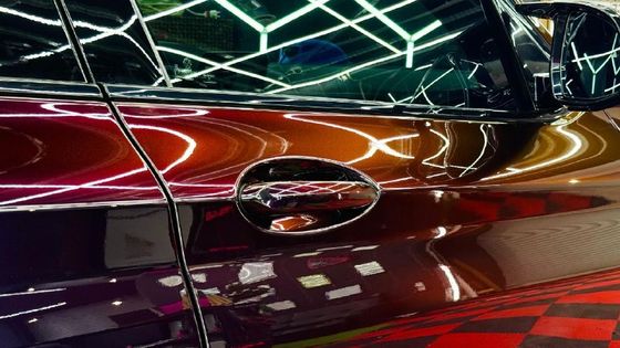 Carbins Color PPF Gilt Black-red GP HA105 хамелеон черная красная бордовая цветная полиуретановая защитная антигравийная пленка