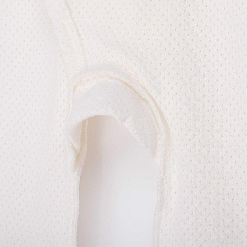 Слип на кнопках "Молоко" из ажурного хлопка 0+