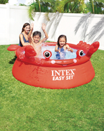 Бассейн детский надувной INTEX 26100 Easy Set HAPPY CRAB 183x51см