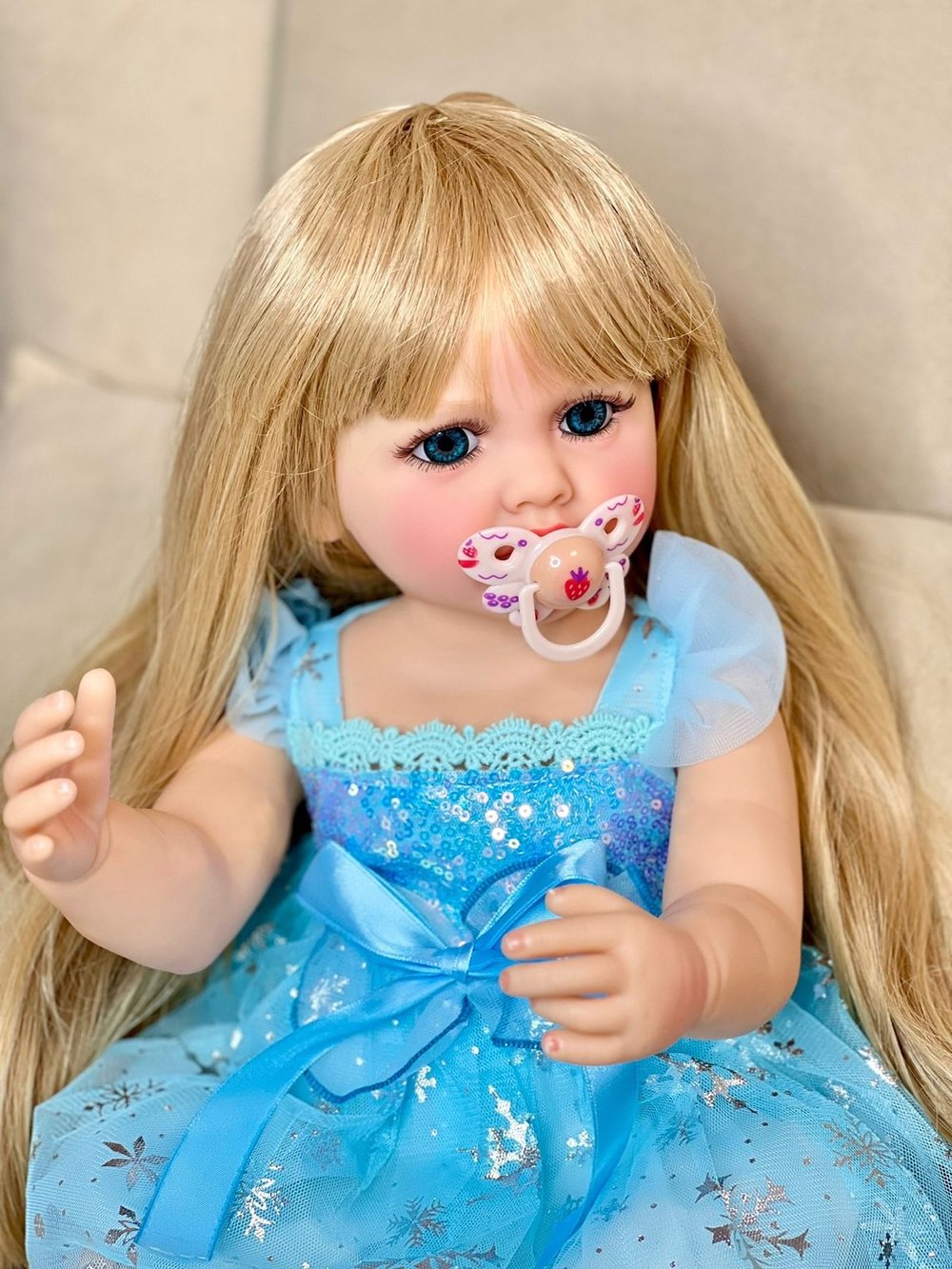 Кукла Реборн виниловая 55см (FA-270)