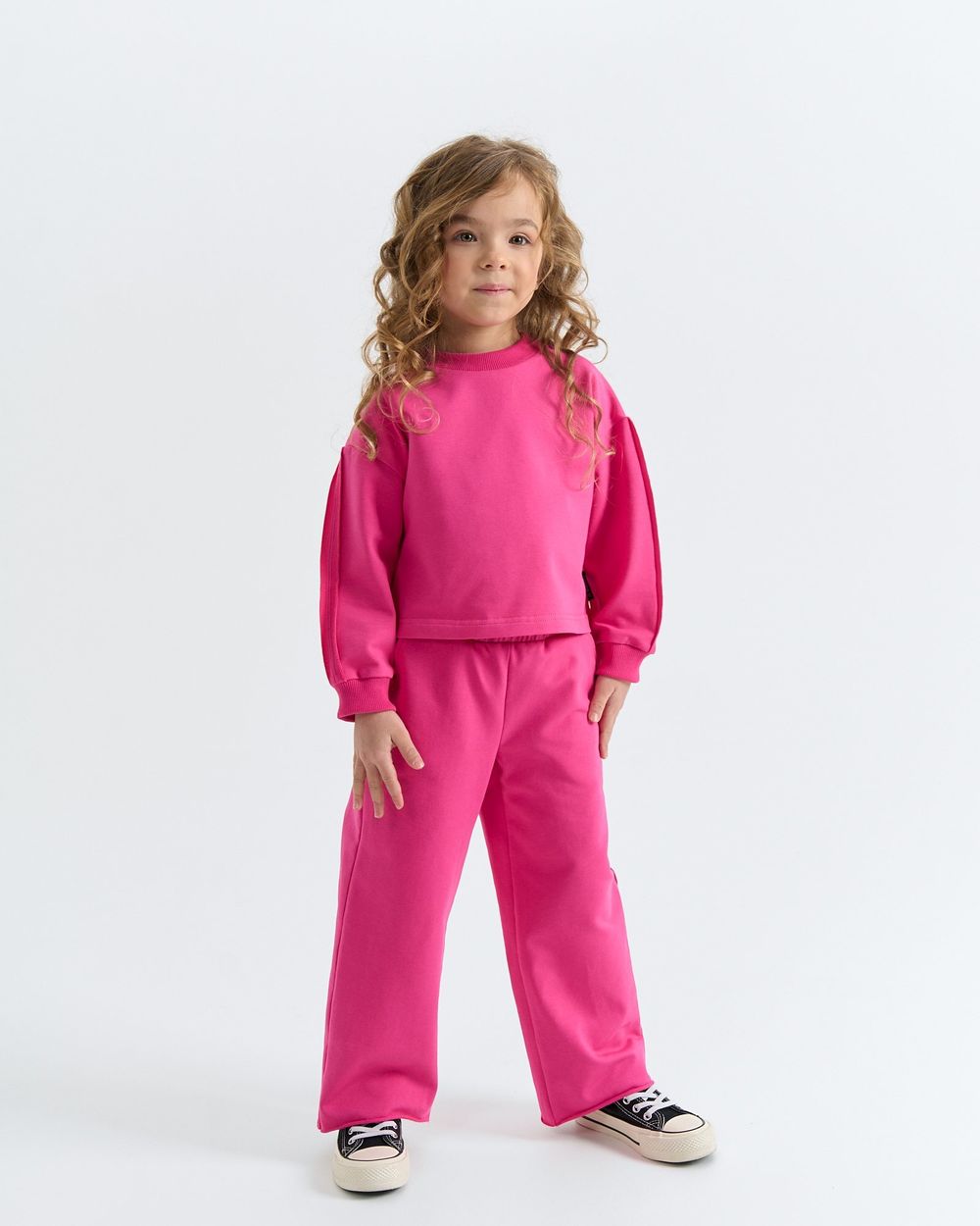 Свитшот облегченный укороченный "Бабл-гам"