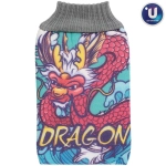 Мочалка - варежка скрaбирующая «Premium - DRAGON», 22.5*14.5*15см (ZIPпакет)