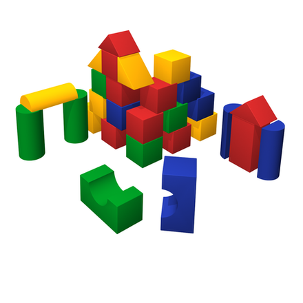 Мягкий конструктор «Царство»