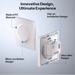 Одноклавишный Выключатель Sonoff E1GSL Smart Fusion (для реле Sonoff ZBMINIL2)