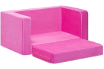 Paremo Раскладной игровой диванчик серии "Классик", Розовый