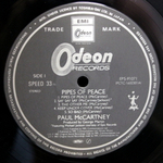 Paul McCartney / Pipes Of Peace (LP)
