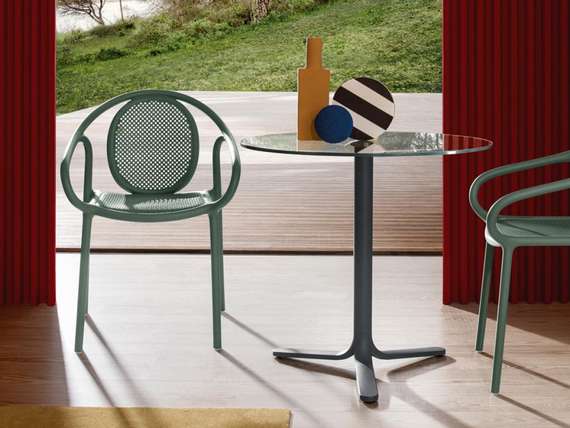 Кресло пластиковое Remind, зеленое