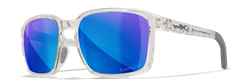 Очки Wiley X ALFA Gloss Clear Crystal CAPTIVATE™ Polarized Blue Mirror