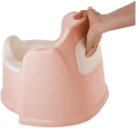 Горшок со спинкой Lalababy Protect Me розовый (6 шт) LA104110032