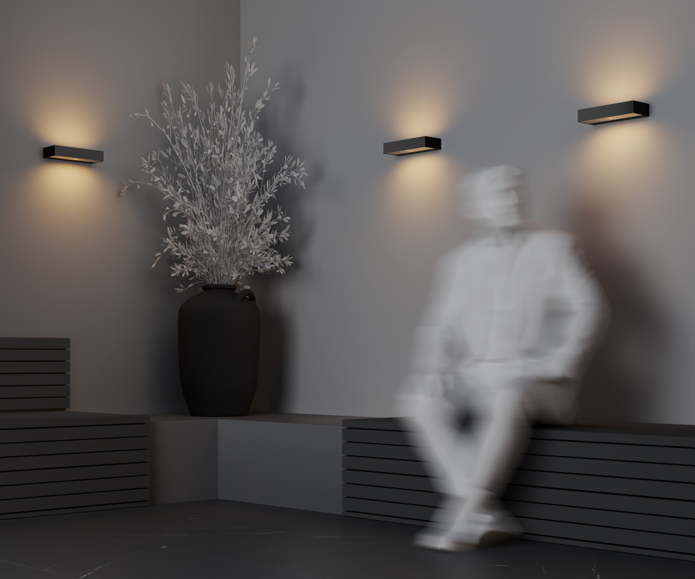 Уличный настенный светильник Outdoor O428WL-L20GF3K