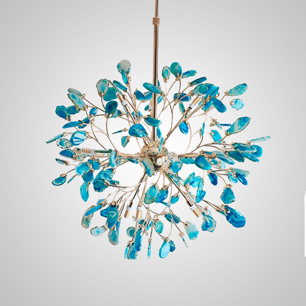 Потолочная Люстра Agate 8 L12 Multicolor By Imperiumloft