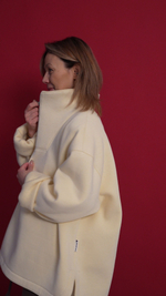 Свитшот "анорак"из футера с начесом