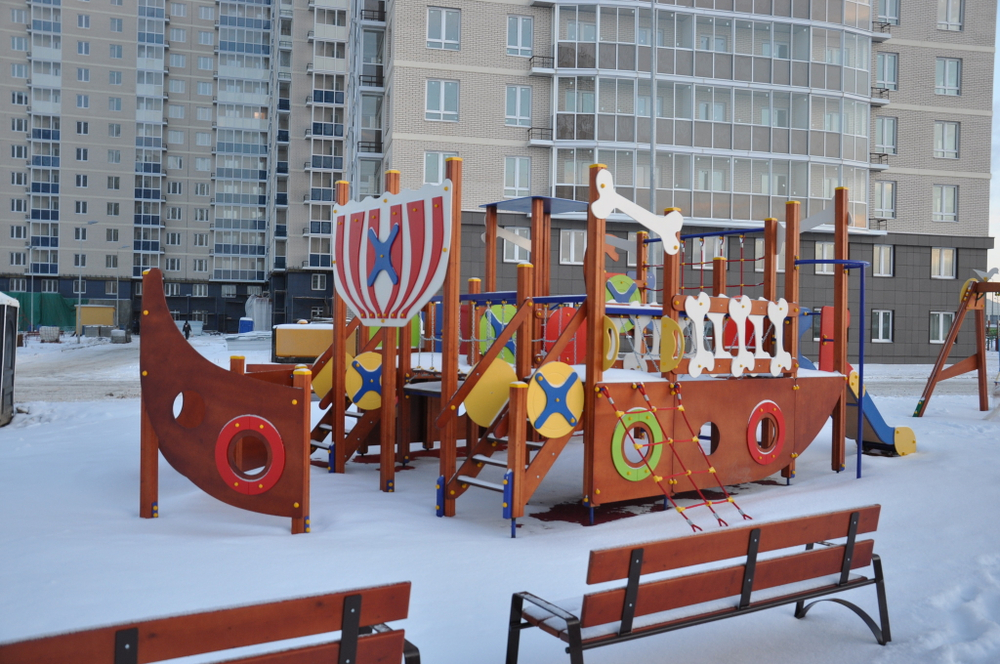 Игровой комплекс 07063.21 для детей 4-6 лет для уличной площадки