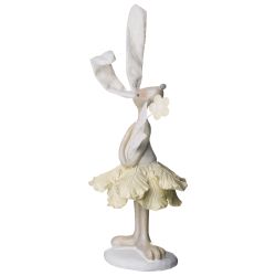 ФИГУРКА ДЕКОРАТИВНАЯ КРОЛИК 10,8*10,8*26,5 СМ
