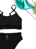 купальник раздельный с высокой посадкой