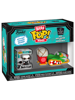 Фигурка Funko Bitty POP! Rides TNBC Jack Skellington w/Snowmobile 83624