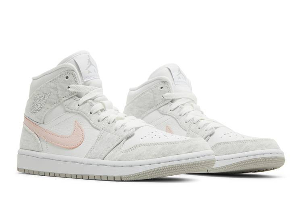 Кроссовки Jordan Air Jordan 1 Mid Se "Light Iron Ore" (Женская размерная сетка)