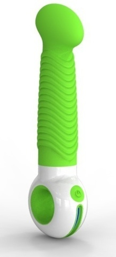 Зеленый массажёр G-точки O-zone