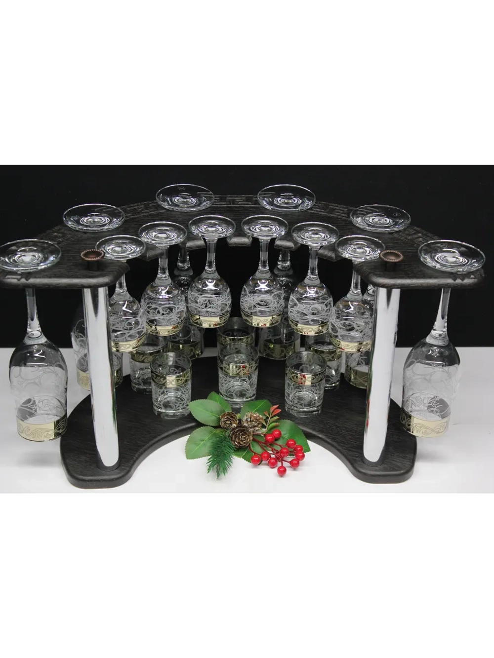 Барный набор 18 предметный с Бокалом