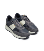 Кожаные кроссовки jace_runn BOSS BLACK - серый(50522863)