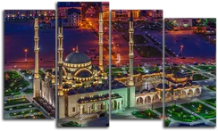 Модульная картина "Грозный. Мечеть"