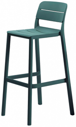 Стул пластиковый барный Nardi Cassia Stool, майя