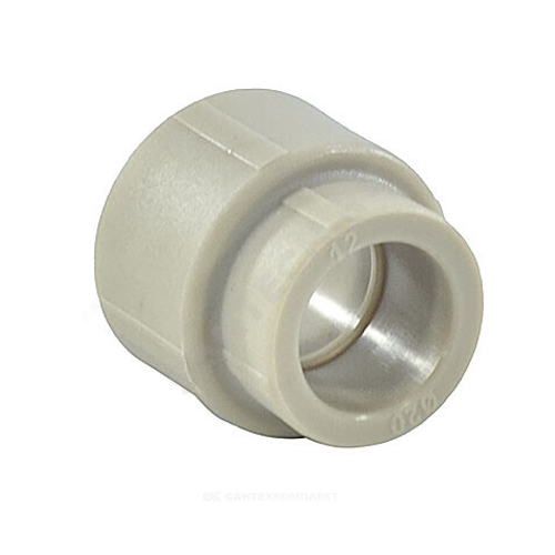 Муфта PP-R переходная серая Дн 32х20 внутренняя пайка VALFEX 10013220Г