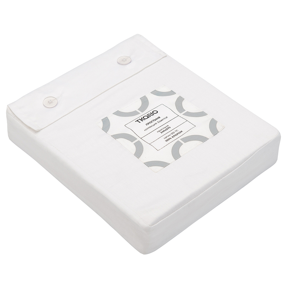 Простыня 240x270 Tkano Essential белая