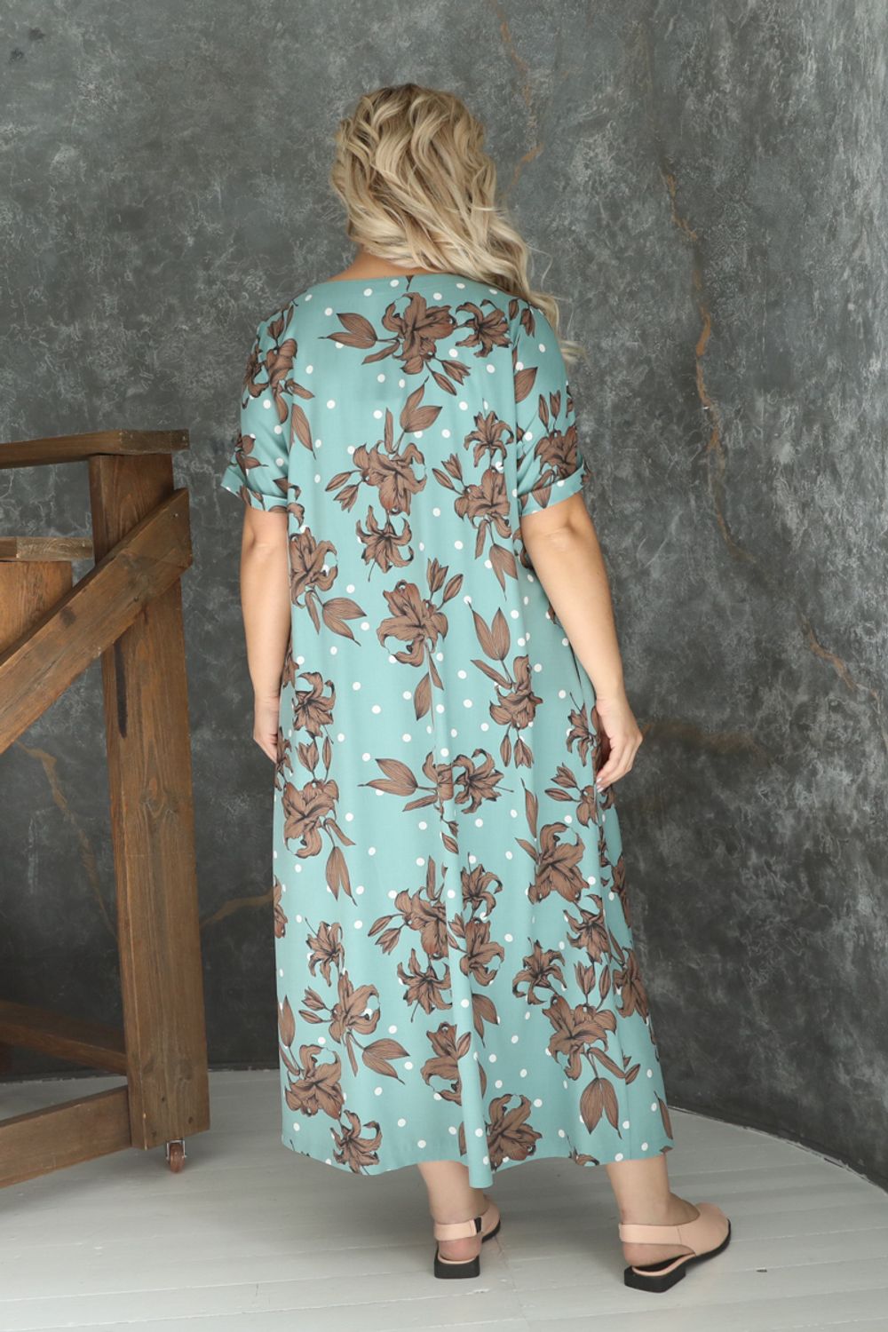 Платье П3-4766/7 Wisell (Акция)