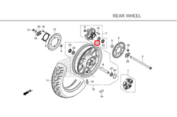 91253-443-761. DUST SEAL, 30X47X8 (ARAI)
