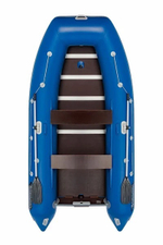 Лодка ПВХ АНДРОМЕДА 375 киль + 2х-тактный лодочный мотор SHARMAX SM9.9HS