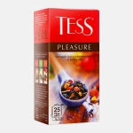 Чай черный Tess Pleasure с шиповником и яблоком 25пак*1.5г 37.5г