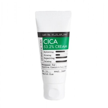 Увлажняющий крем для лица с 53.2% экстрактом центеллы DERMA FACTORY Cica 53.2% Cream