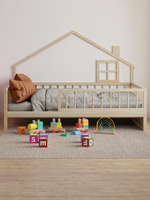 Кровать 120х200 Локи, кровать-домик из массива сосны, для детской