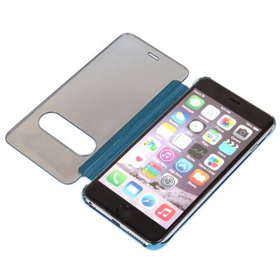 Чехол-книжка Clear View для iPhone 6s Plus, 009123 Золотой