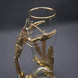 Бокал для пива подарочный "Рак"