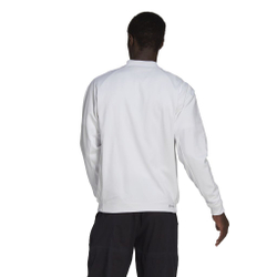 Мужская теннисная кофта Adidas Men's Tennis Jacket - white/black