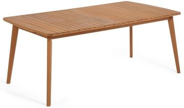 Садовый стол Hanzel раздвижной из массива эвкалипта, 183 (240) x 100 см Испания La Forma