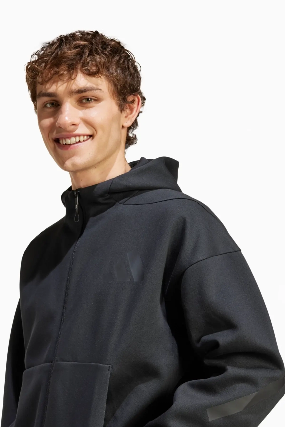 Кофта adidas Z.N.E. Full-Zip - черный