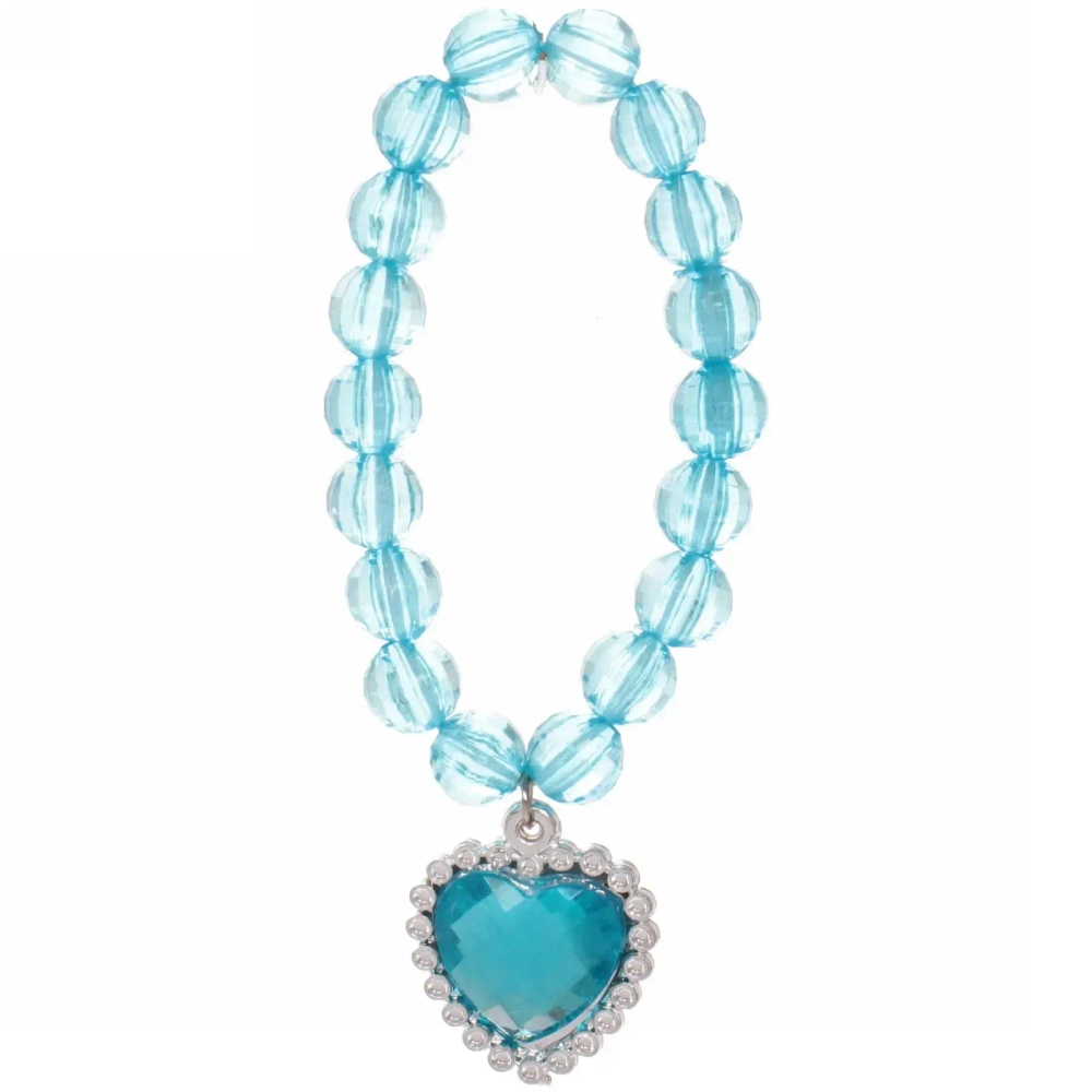 Набор карнавальный «Волшебница» (палочка, ободок, подвеска, браслет), голубой