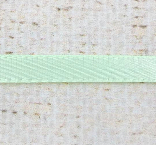 Лента атласная, ш. 2,5 см, светлая мята