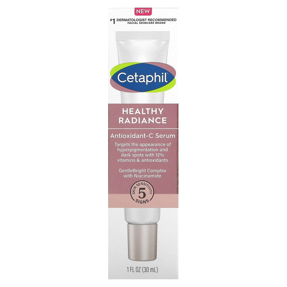 Cetaphil, Healthy Radiance, сыворотка с антиоксидантами, 30 мл (1 жидк. унц.)