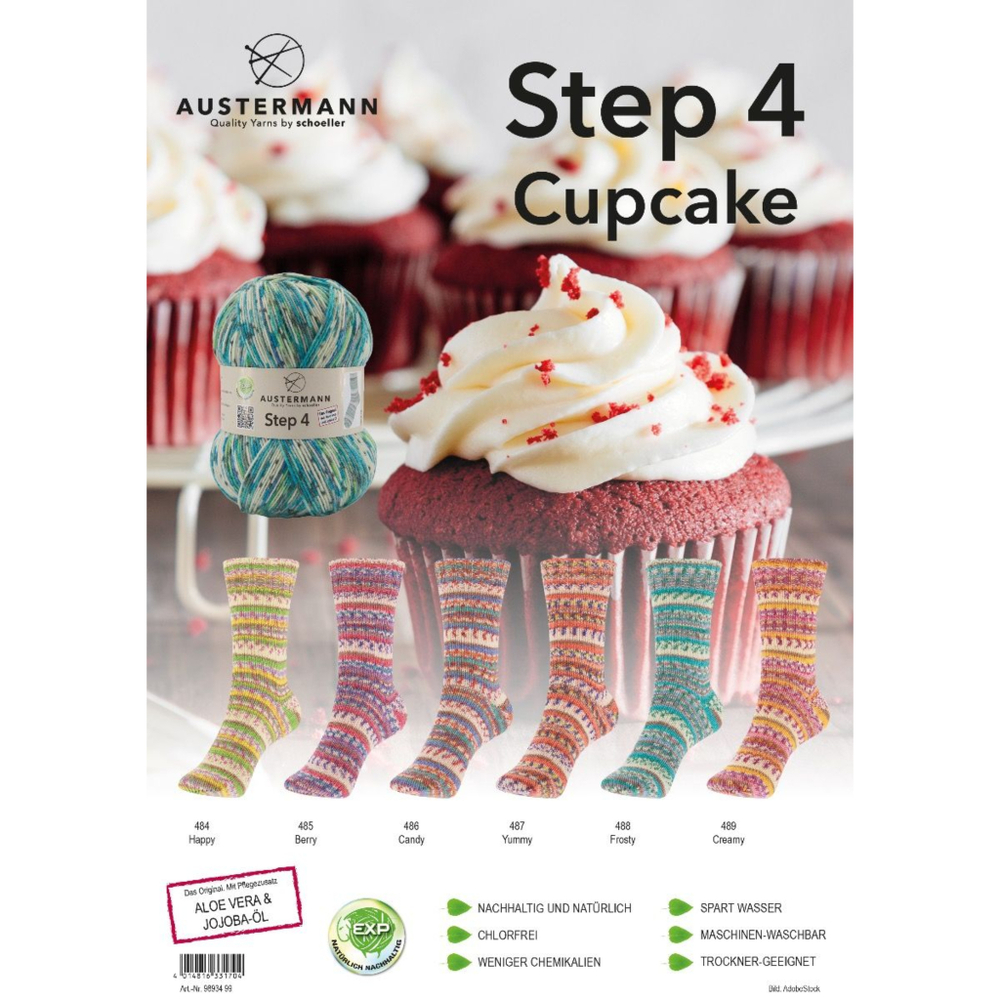 Austermann Step 4 Cupcake - 485 (Berry)