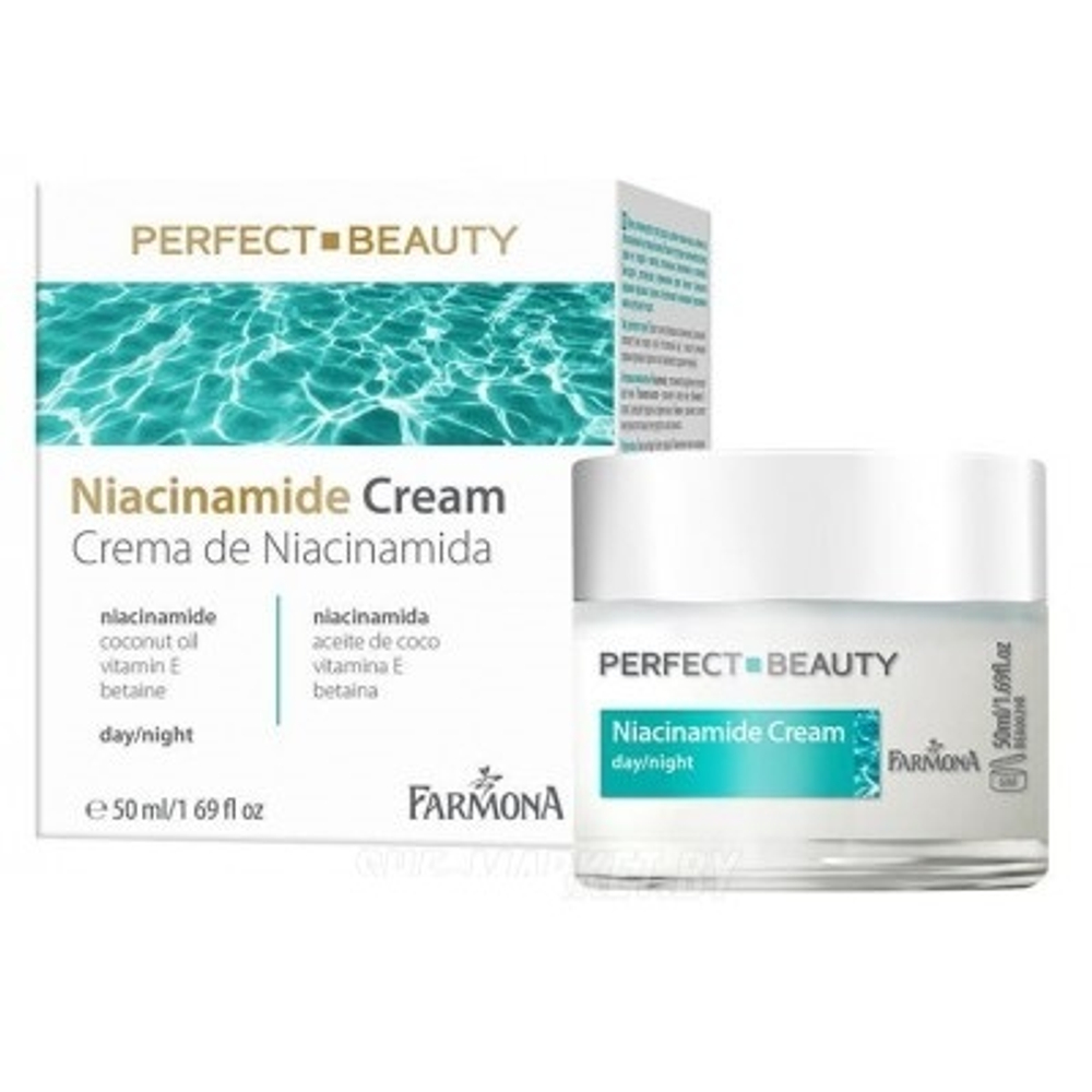 Увлажняющий крем с ниацинамидом на день-ночь Farmona Perfect Beauty 50мл